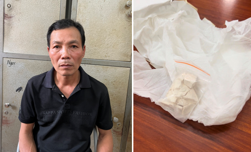 Công an quận Lê Chân: Phá tụ điểm mua bán trái phép ma túy núp bóng 